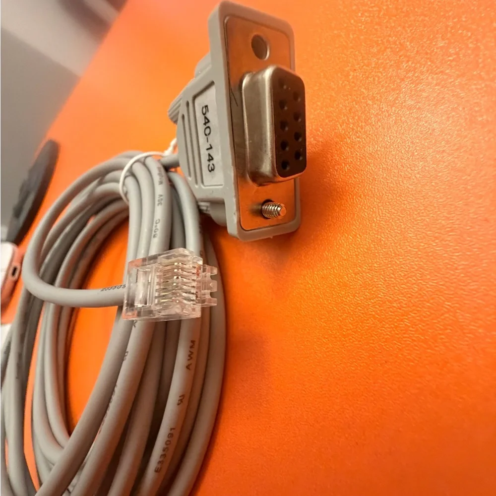 Gray Serial Cable